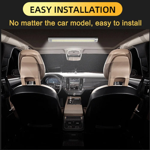 12W vehicle LED Light Strip Car Interior Bar Flexible Mounting for Cargo Trailer Boat RV Truck Cabin Reading Light Long-Lasting