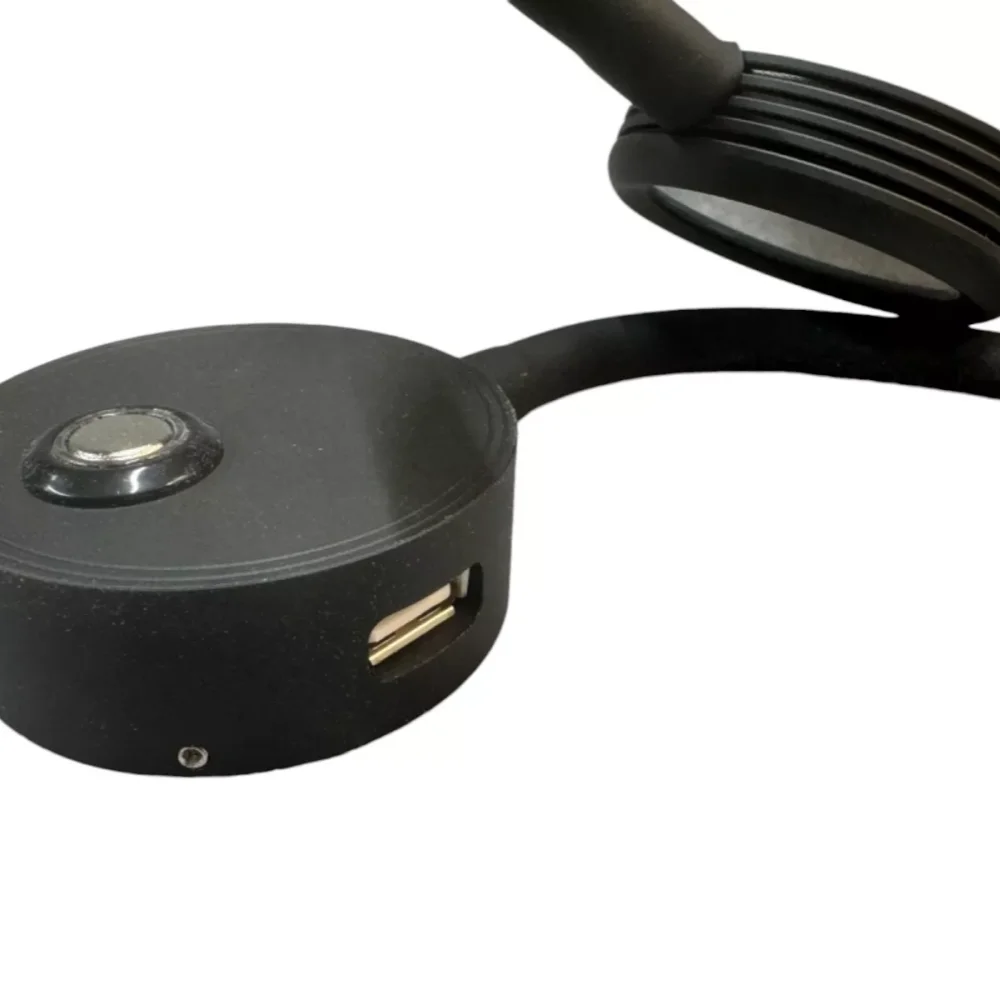 1pc RV Flexible Reading Map Light With USB Port 12V LED Light For VW T5 T6 Motorhome Caravan Camper Van RV Accessories