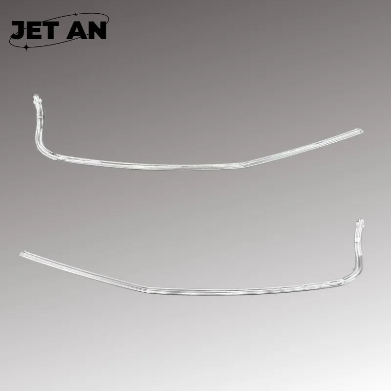 For VW Skoda Octavia 2015 2016 2017 Car Headlight DRL Tube Chips Acrylic Light Guide Strip Light DRL Strip Plate Board