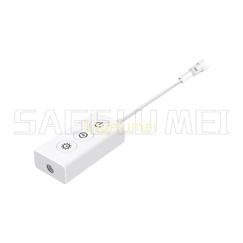 White Light SW-D 3-Button RF 2.4GHz LED SPI Controller Built-in 5 Kinds Light for WS2811 WS2812 WS2815 LED SPI Pixel Strip Lamp